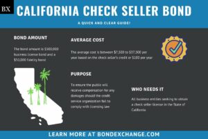 California Check Seller Bond: A Comprehensive Guide