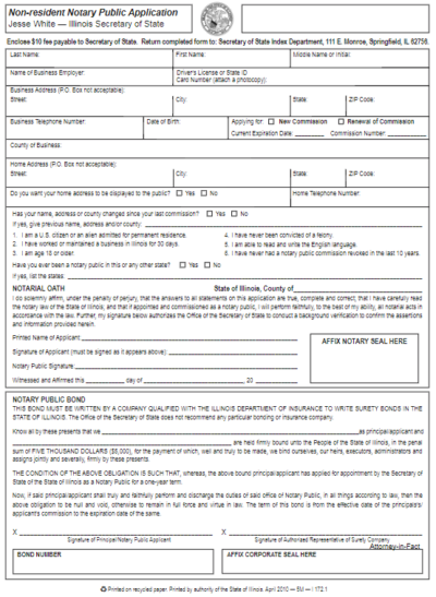 Illinois Notary Public Bond: A Comprehensive Guide