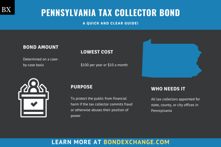 Pennsylvania Tax Collector Bond A Comprehensive Guide